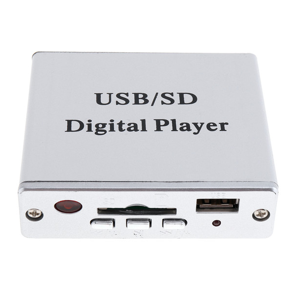 DC 12V Digital Auto Car Power Amplifier MP3 Audio Player Reader 3-Electronic Keypad Control Support USB SD MMC Card with Remote CEC_806