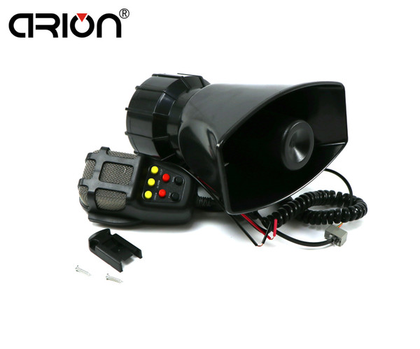 New 100W 12V for Car Truck Loud Horn 7 Sounds Alarm Siren Police Ambulance Fire With MIC 300db