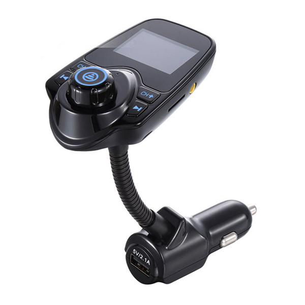 Bluetooth Car Kit Hands Free FM Transmitter MP3 Music Player 5V 2.1A USB Car Charger Bluetooth AUX Car Speakerphone