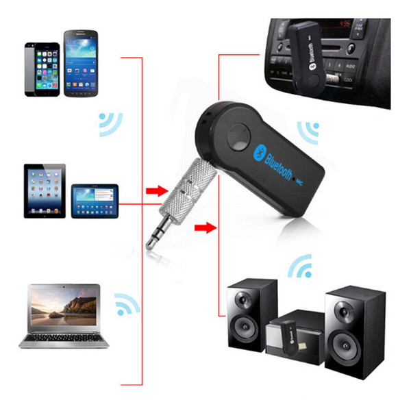 Auto Mini 3.5MM Jack AUX Wireless Car Bluetooth Car Kit Converter Speakerphone Audio MP3 Music Bluetooth Receiver Audio Receiver