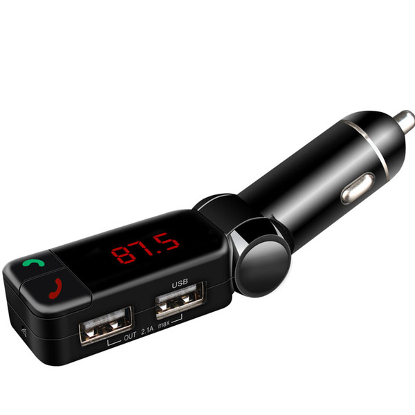 Hot BC06 Bluetooth MP3 Car Charger BT Wide Use Wireless Music Player BC-06 Mini Dual Ports Charging FM Transmitter