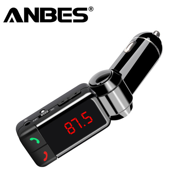 Car Bluetooth FM Transmitter Hands Free Bluetooth Car Kit MP3 Audio Player Wireless Modulator USB Charger BC06 for Mobile Phone