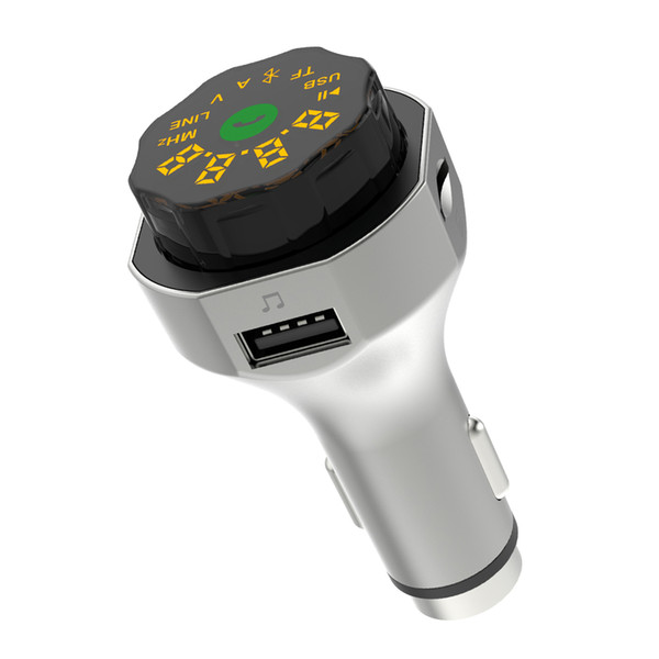 AP06 Car charger FM Transmitter Bluetooth 4.2 MP3 Player Support TF U-disk LED Display Hands-free Calling Dual USB Fast Charger