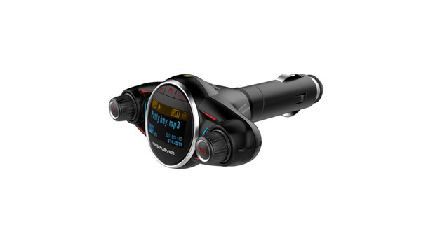 Wireless Bluetooth Handsfree Car Kit MP3 Player FM Transmitter Aux Modulator USB Fast Car Charger AUX Audio BT08