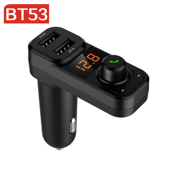 BT53 Bluetooth FM Transmitter Car Audio MP3 Player with USB Car Charge For phone Aux Modulator Bluetooth Handsfree Car Kit