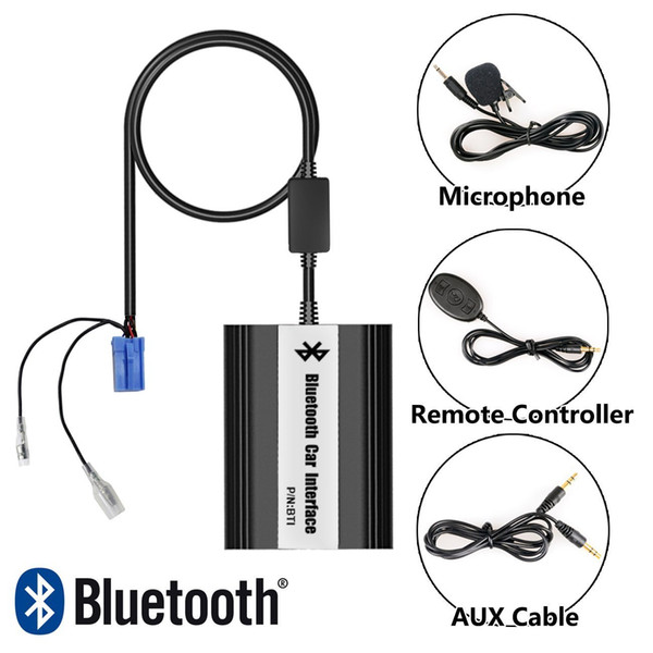 Bluetooth Receiver Car Kit Hands Free Phone Call Wireless Music Adapter USB SD MP3 Player for Renault Clio Kangoo Master Modus