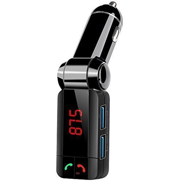 Wireless Bluetooth Fm Transmitter in-car Bluetooth Receiver FM Radio Stereo Adapter bluetooth car charger Handsfree Calling USB Charging