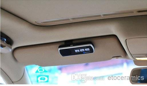 60pcs/lot free shipping dhl fedex,Universal Cell Phone Handsfree Bluetooth Car Kit Handsfree Speaker for iphone for HTC galaxy