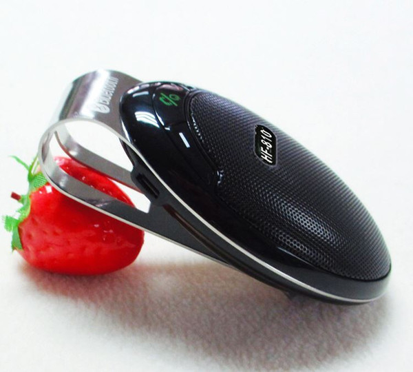 HF810 Bluetooth 4.0 car kit Auto Answer Bluetooth Handsfree Built in speaker and microphone connect 2 cellp hone Voice prompts