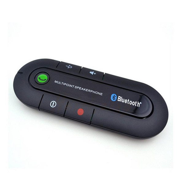 20pcs High Quality Wireless Bluetooth Slim Magnetic Handsfree Car Kit Multipoint Speaker For Phone Car Kit