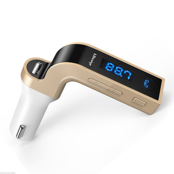 Bluetooth Car Handsfree FM Transmitter Radio MP3 Player USB Charger AUX Kit G7