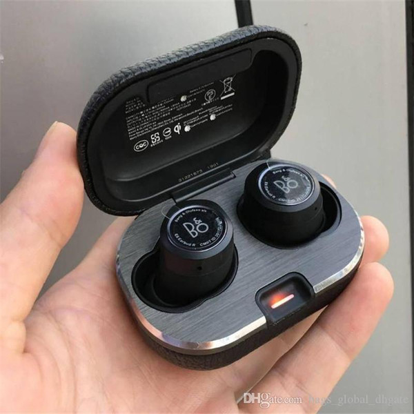 B&O E8 2.0 wireless bluetooth headset With Wireless charging box Car 16 hours playtime In-ear earplug For IOS Android