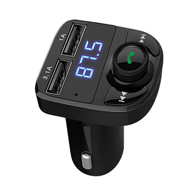 Bluetooth Car MP3 Player FM Transmitter Modulator Hands-free Wireless Adapter Dual USB Ports Car-styling Charger