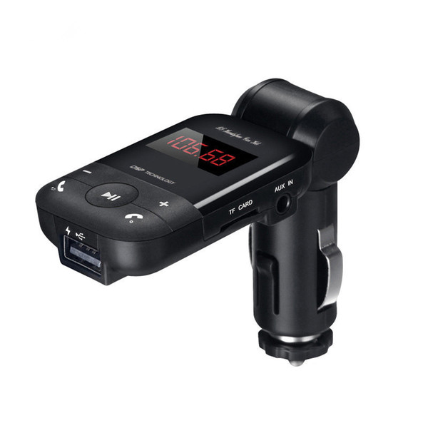 12V-24V auto stereo bluetooth hands free car kit FM transmitter U disk TF card MP3 music player voiture bluetooth telephone