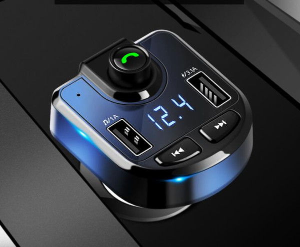 Car accessories car MP3 player Multifunction Bluetooth hands-free receiver Car mp3 Play time loop play Kit