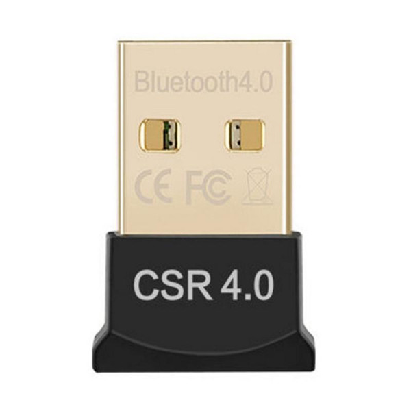 USB 2.0 CSR 4.0 Dongle Adapter Drive-free Plug and Play Portable Wireless HD Stereo Audio Receiver for PC Laptop car