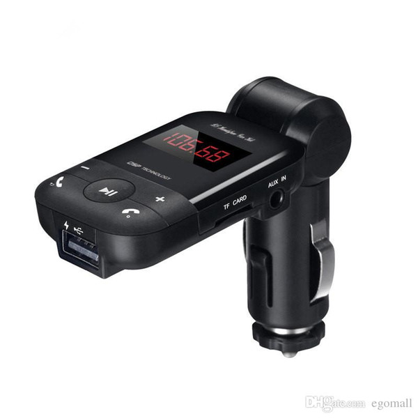 12V-24V auto stereo bluetooth hands free car kit FM transmitter U disk TF card MP3 music player voiture bluetooth telephone