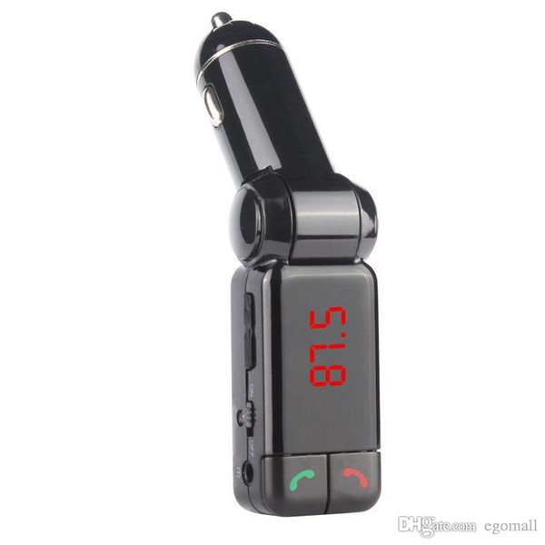 BC06 bluetooth car charger BT car charger MP3 BC06 mp3 MP4 player mini dual port AUX FM transmitter Free DHL