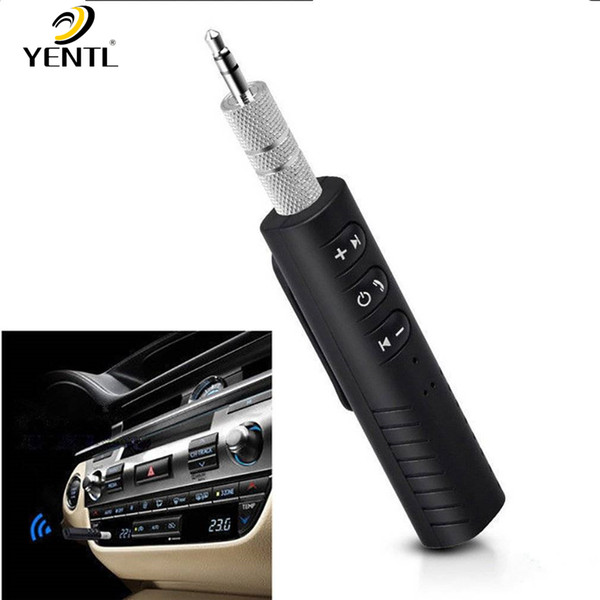 free shipping YENTL Wireless Bluetooth V4.1 Stereo Music Home Car Receiver 3.5mm AUX Audio Adapter Hands free Auto Wireless Audio