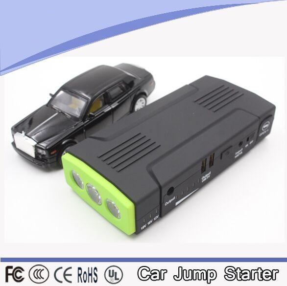 New Portable Car Battery Mini Jump Starter Emergency Charger Multi fonction Laptop Mobile Phone Power 3color