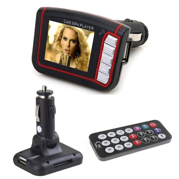 1.8 Inch CSTN Screen Display Car MP3 Player MP4 With Built-in Wireless FM Stereo Transmitter SD Card H092