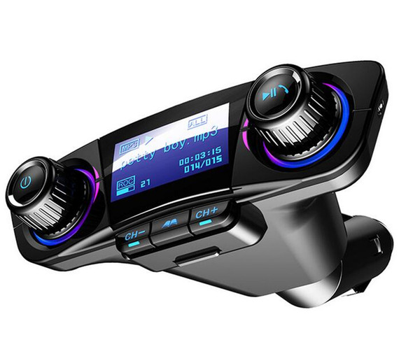 FM Transmitter Aux Bluetooth Handsfree Car Audio MP3 Charger USB