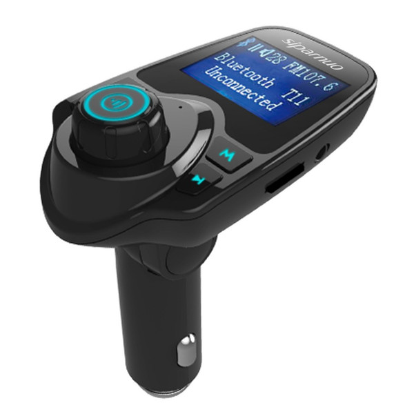 Car MP3 Audio Player Bluetooth FM Transmitter Wireless FM Modulator Car Kit HandsFree LCD Display USB Charger for iPhone Samsung