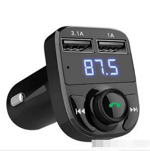 2019 Car FM Transmitter Bluetooth Handsfree MP3 Radio Player Car Kit FM Modulator with 3.1A USB Car Charger For Ipad phone