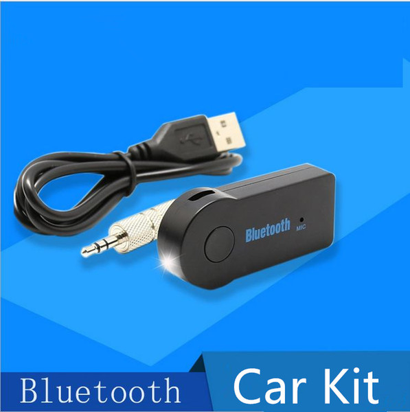 ZOOKOTO Universal 3.5mm Streaming Car A2DP Wireless Bluetooth Car Kit AUX Audio Music Receiver Adapter Handsfree with Mic For Phone MP3