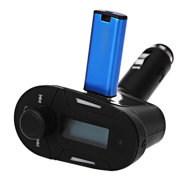 Bluetooth Car Kit MP3 Player Music Player Radio Adapter Wireless FM Transmitter Modulator USB for SD LCD Remote Red