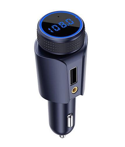 Bluetooth 4.1 Car MP3 Audio Player Bluetooth Car Kit FM Transmitter Handsfree Calling 2.1A Dual USB Charger-New