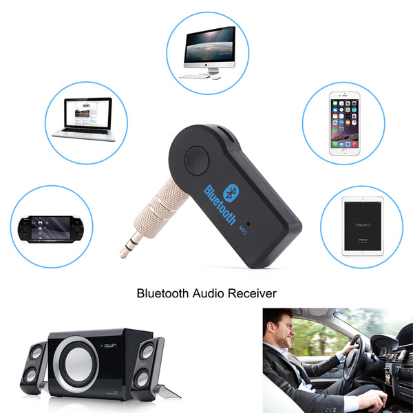 3.5MM Jack Bluetooth AUX Audio Music Receiver Car Kit Wireless Speaker Headphone Adapter Hands Free For Xiaomi iPhone Universal