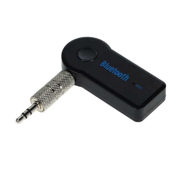 3.5mm Car A2DP Wireless Bluetooth Car Kit AUX Audio Music Receiver Handsfree with Mic Retail Packaging