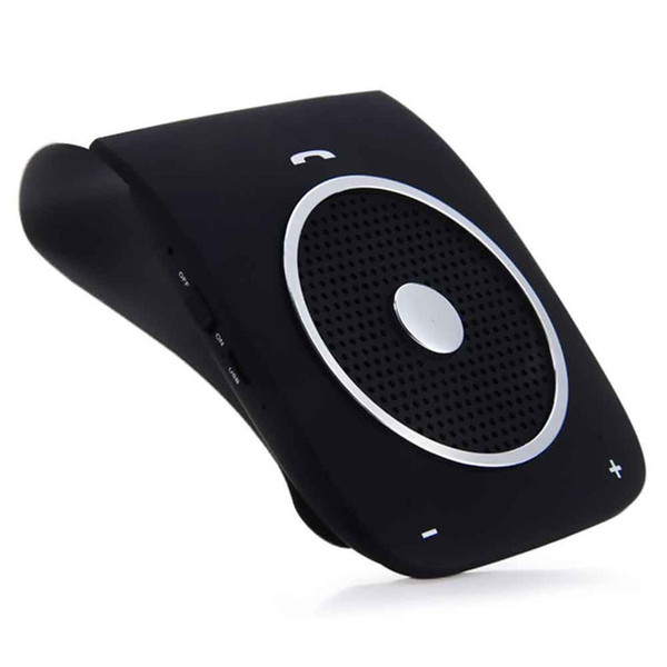 BT18 Bluetooth V4.0 Sun Visor Clip Hands Free Car Speaker MP3 Player Built-in Microphone DSP Function Support Voice Dialing