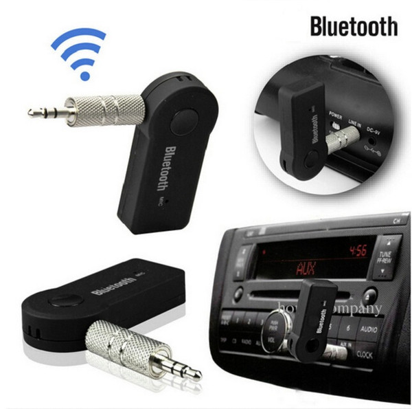 3.5mm Car Wireless Bluetooth 3.0 Car Kit AUX Audio Music Receiver Adapter Handsfree with Mic For Speaker Phone MP3 Player