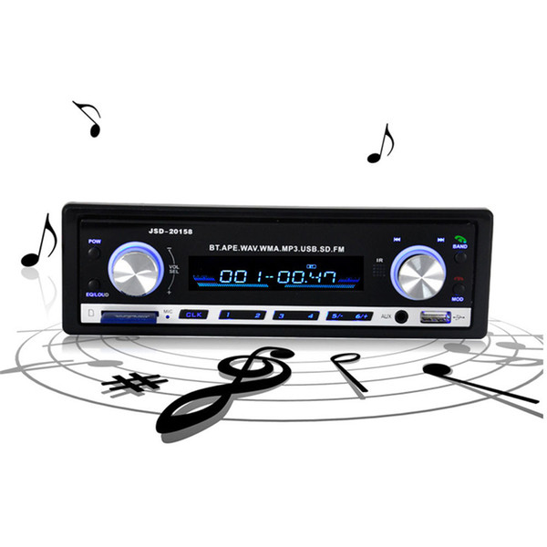 New Multifunction Autoradio Car FM Radio Audio Stereo In Dash MP3 Player Aux Input Receiver USB Disk SD Card Support FLAC