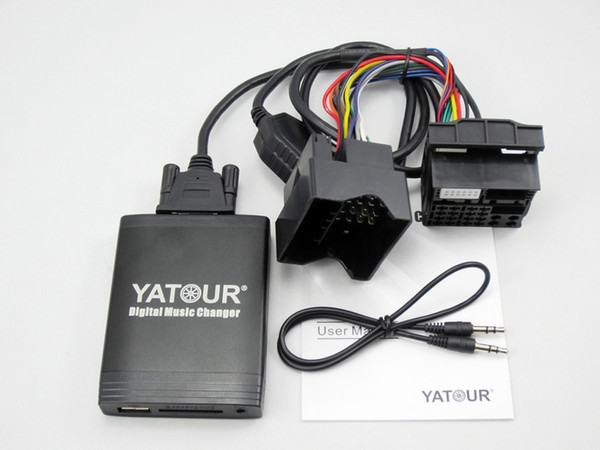 Yatour M06 Car Digital Music CD Changer USB SD MP3 Player AUX Adapter for BMW X3 X5 Z4 Z8 MINI R5x 40-Pin Flat