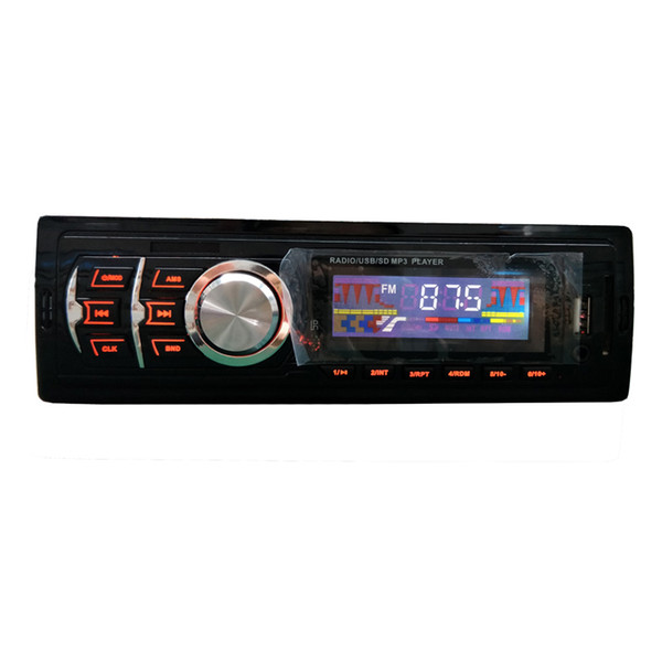 factory customed 1DIN FM radio car mp3 player stereo bluetooth handfree with mobile phone remote control free shipping