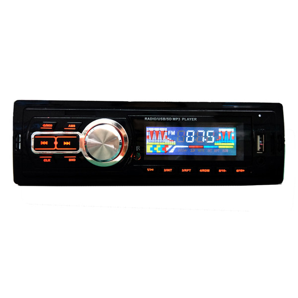 High Quality IC7388 Car Radio Audio Stereo Support FM SD MP3 Player AUX-IN USB with 12V Remote Control for Vehicle motorcycle Audio Radio