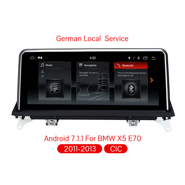 Car Multimedia player 2 Din android 7.1 Car audio For BMW E70/71/X5/F15/X6 32GB Rom Quad Core GPS Radio CCC System