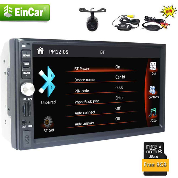 Eincar radio double din car radio 7'' Autoradio Head Unit 2 din unit in dash radio auto gps navigation Mirror-link USB/SD camera