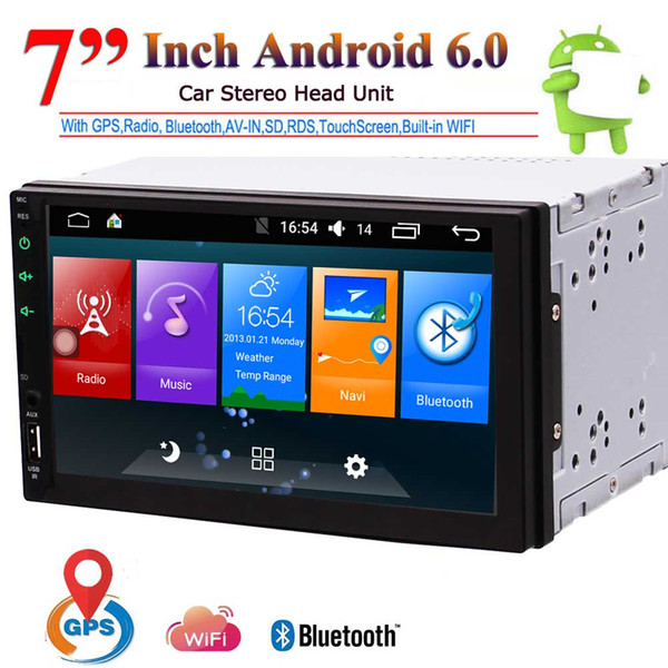 EinCar Android 6.0 Double 2 Din in Dash Car Stereo Radio Player GPS Navigation GLONASS Automotive car Music Audio Video Player Entertainment