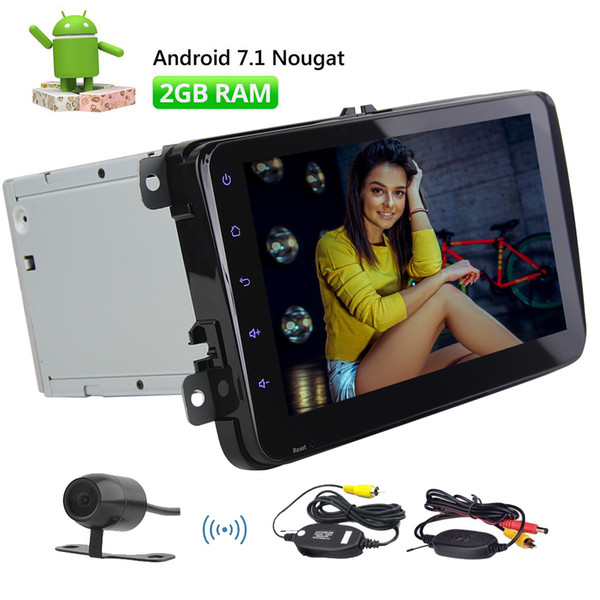 8'' Android 7.1 Head Unit Double Din Car Stereo for Jetta Golf Passat Octa Core Autoradio GPS Car AM FM Radio Bluetooth