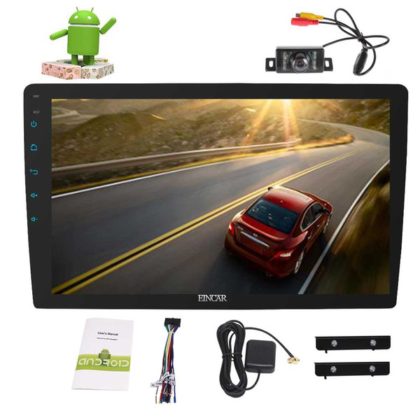 Android 7.1 Car Stereo Octa Core Double Din 10.1'' car styling Car NO DVD Radio Player In Dash GPS Navigation Bluetooth