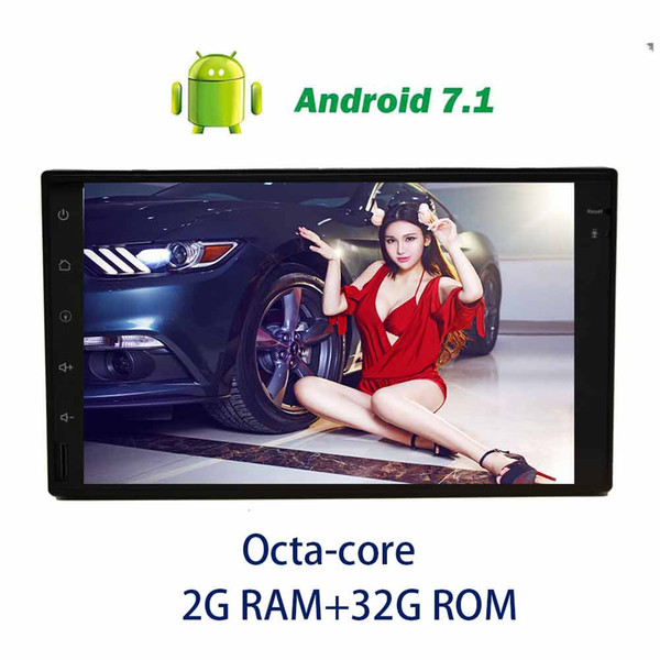 7''Android 7.1 car audio Double 2Din GPS Navigation no DVD Player Octa Core Car radio Stereo car PC In Dash Bluetooth WiFi