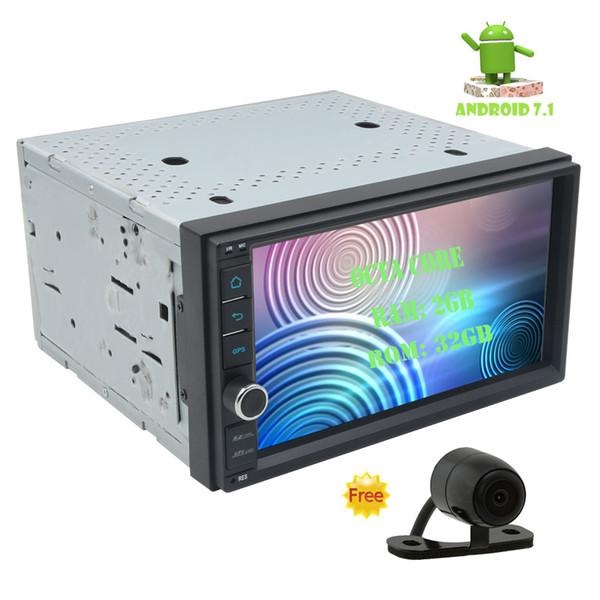 Rear Camera+Eincar Android 7.1 Car Stereo Double Din GPS Navi In Dash 7