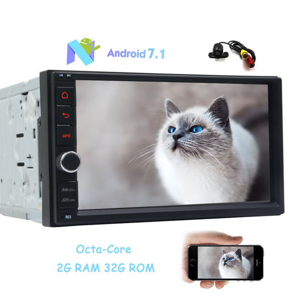 Rear View Camera EinCar Android 7.1 Nougat Car Stereo 7