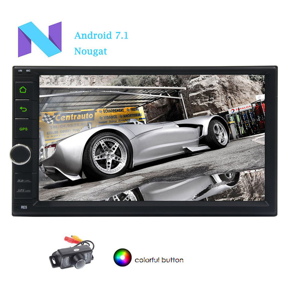 EinCar Radio 7'' Android 7.1 Car Navigation Stereo in Dash 2Din Car Entertainment Video Music MP3 Player GPS Navigation Unit/WIFI/BT