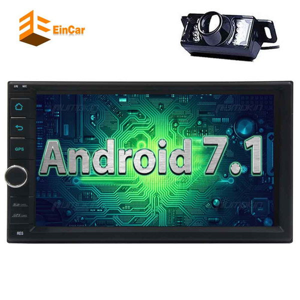 7'' GPS Stereo Car Android 7.1 Autoradio Bluetooth Octa Core GPS Navigation in Dash 2din Multi-Touch Screen Head Unit Car Radio Navigation