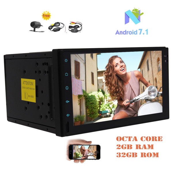 Eincar Android 7.1 Octa-core 2GB&32GB Car Stereo Double Din 7